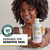 Model posing with Complete + Hydrating Lotion bottle smiling. Designed for sensitive skin. Dermatologically approved.