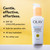 Olay Complete Lotion Moisturizer with SPF 30 Sensitive bottle. Gentle, effective, effortless. SPF 30 UVA/UVB protection. Safe for sensitive skin. All day protection. No white cast.