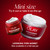 Olay Niacinamide Hydrating Cream jar and Olay Niacinamide Hydrating Cream mini jar. Mini size. Try it out or take it on the go. Looking for more? Also available in a full size jar.