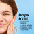 Model posing.  Helps treat clogged pores, large pores, uneven skin texture