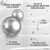 Large and small Collagen peptide molecules. Some brand's collagen, too large to be absorbed. Olay's collagen peptide molecules 600x smaller* absorbs easily for optimal results. *than collagen