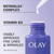 Olay Retinol 24 Night Smoothing Serum bottle dropper. Retinol 24 complex. Vitamin B3. Visibly improves fine lines and wrinkles* *after 28 days of use