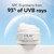 Olay Complete Cream Moisturizer with SPF 15 Normal container with lid off. SPF 15 protects from 93% of UVB rays.