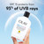 Olay Complete Lotion Moisturizer with SPF 15 Sensitive bottle. SPF 15 protects from 93% of UVB rays.