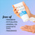 Squeezing Hyaluronic cleanser into hand from bottle. Free of parabens, phthalates, mineral oil, synthetic dyes, fragrance