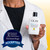 Model wearing lab coat holding Olay Complete Lotion Moisturizer with SPF 15 Sensitive bottle. National medical association dermatology accepted.