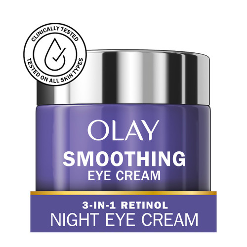 Regenerist Retinol 24 Night Eye Cream 3 in 1 Retinol eye cream. Clinically testes. Tested on all skin types.