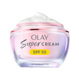 Olay Super Cream with Sunscreen SPF 30, Ultra Lightweight SPF Face Moisturizer