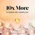 Ingredient. 10x more vitamin B3 complex* *vs olay fresh outlast body wash
