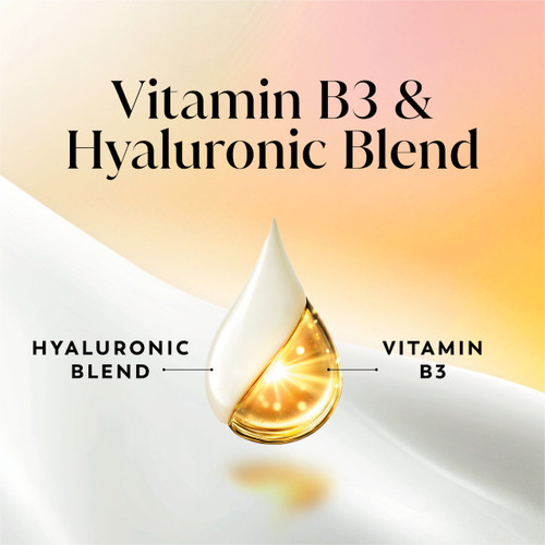 Ingredient. Vitamin B3 and Hyaluronic Blend.