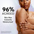 Model posing. 96% agreed skin was instantly moisturized*. *After 1 day in a clinical study where we tested Olay Body Lotion across a diverse range of skin types and skin conditions.